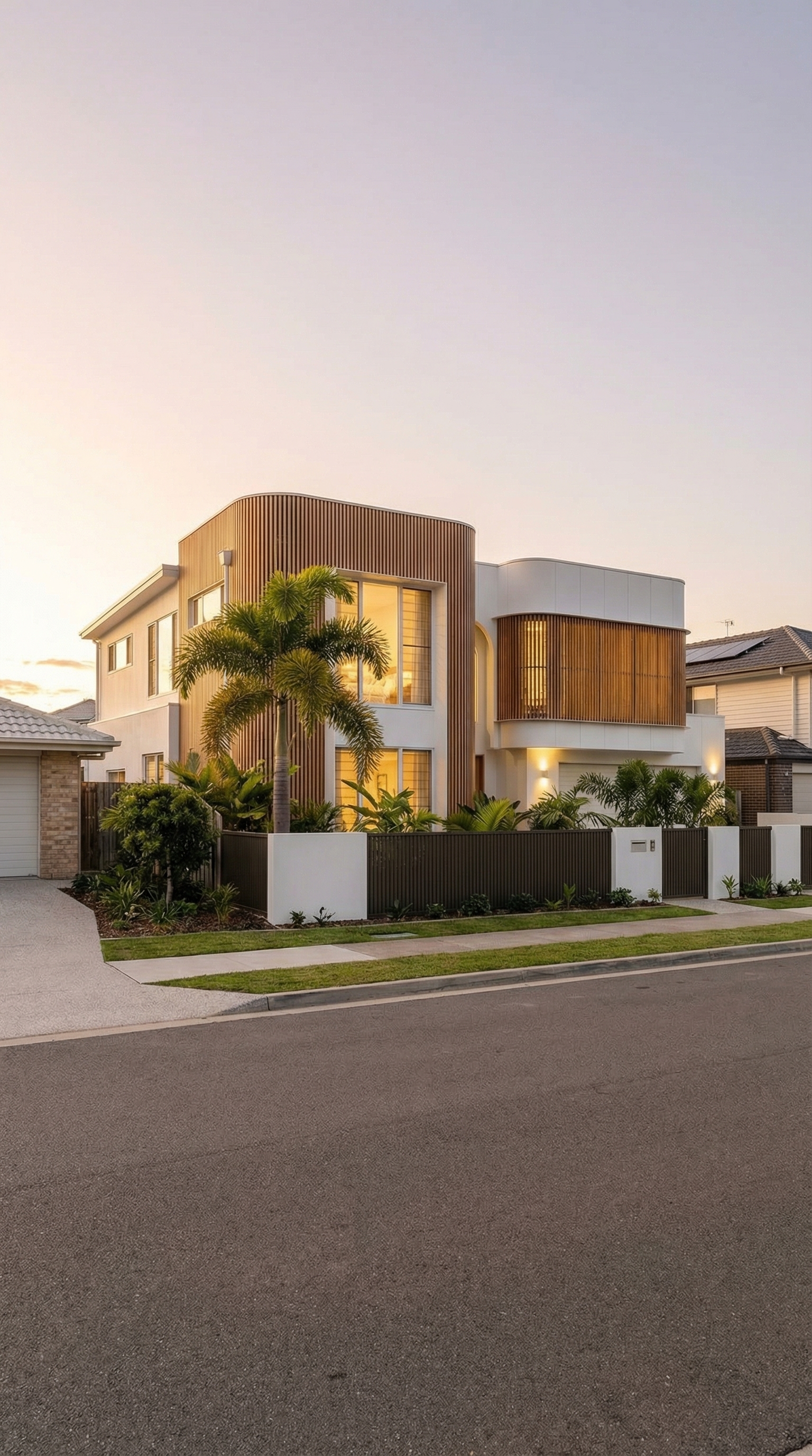 Custom home built by Zen Sanctuary on the Gold Coast