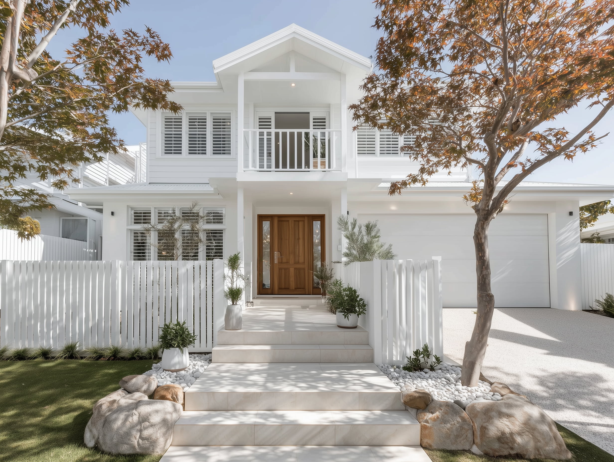 Contemporary organic modern architecture exterior