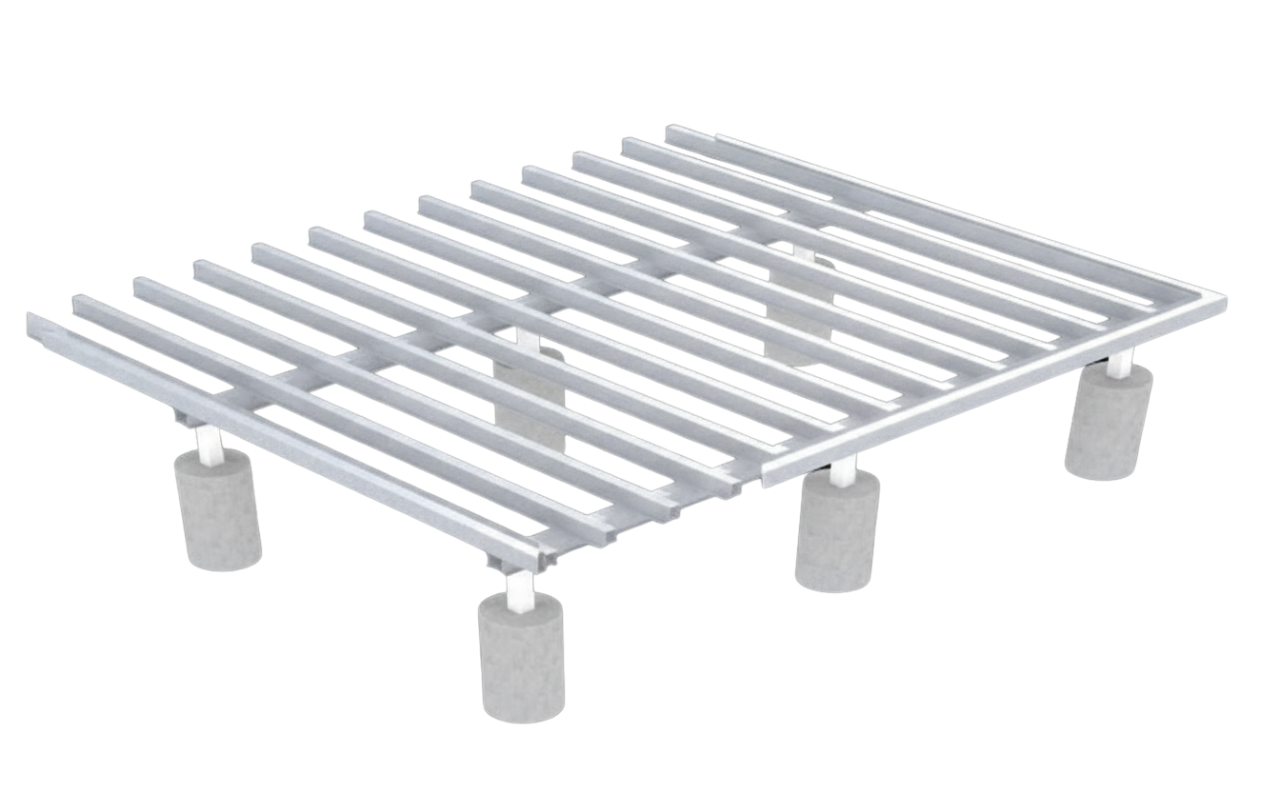 Steel floor joist system
